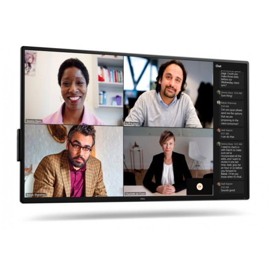 Monitor 54.6 cala P5525QC IPS 4K UHD/16:9/HDMI/DP/USB-C/RS232/USB/RJ45/Speakers/3Y