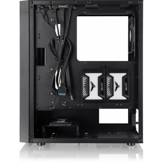 Obudowa Versa XM1 Tempered Glass 120mm Fan USB3.0 - Czarna