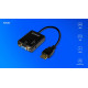Adapter HDMI-VGA z audio AK-76