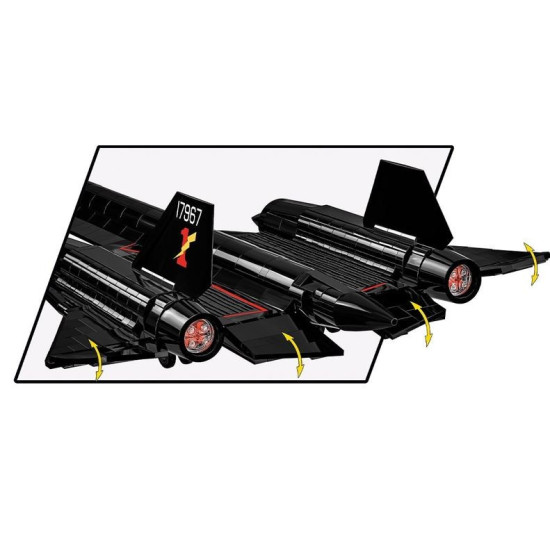 Klocki Samolot Lockheed SR-71 1374 elementów
