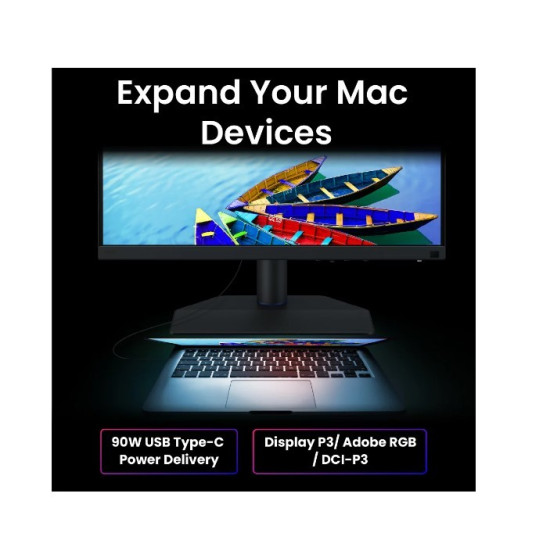 Monitor 23.8 cala SW242Q 2K RGB 5ms/400:1/FOTO/HDMI