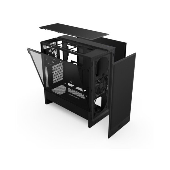 Obudowa H5 FLOW Midi Tower z oknem (2024) Czarna 