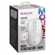 Mysz bezprzewodowa silent click FEAM MM-296 RF 1600 DPI Biała 