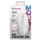 Mysz bezprzewodowa silent click FEAM MM-296 RF 1600 DPI Biała 