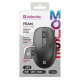 Mysz bezprzewodowa silent click FEAM MM-296 RF 1600 DPI Czarna 