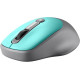 Mysz bezprzewodowa silent click FEAM MM-296 RF 1600 DPI Miętowa 