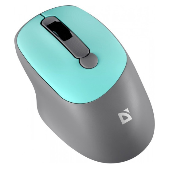 Mysz bezprzewodowa silent click FEAM MM-296 RF 1600 DPI Miętowa 