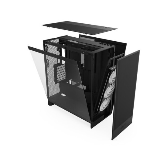 Obudowa H7 FLOW RGB Midi Tower z oknem (2024) Czarna
