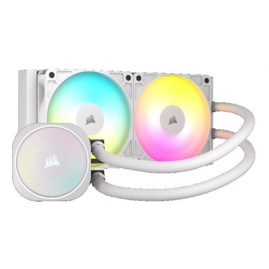 Chłodzenie CPU NAUTILUS 240 ARGB 240 mm białe