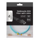 Kabel światłowodowy wielomodowy duplex OM4 50/125, LC/LC, 0.5m