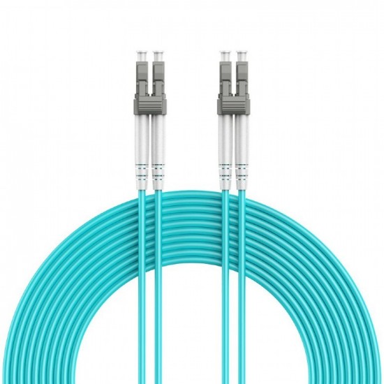 Kabel światłowodowy wielomodowy duplex OM4 50/125, LC/LC, 2m Kabel światłowodowy wielomodowy duplex OM4 50/125, LC/LC, 2m