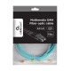 Kabel światłowodowy wielomodowy duplex OM4 50/125,LC/LC,7.5m