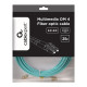 Kabel światłowodowy wielomodowy duplex OM4 50/125,LC/LC,25m