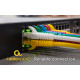 Patch cord kat.6 miedź UTP 0.25m szary