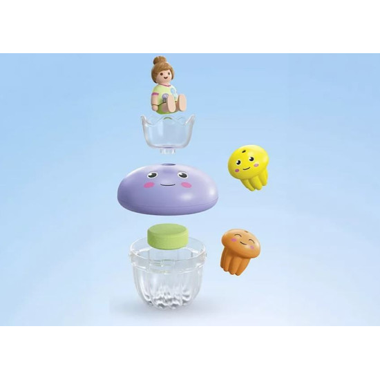 Zestaw figurek Junior Aqua 71439 Rodzina kolorowych meduz 