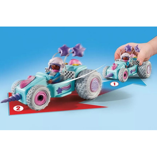 Zestaw figurek Funstars 71635 Racing: Jednorożec 