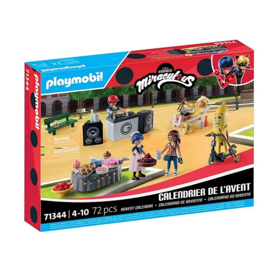 Zestaw figurek Miraculum 71344 Piknik w Paryżu - kalendarz adwentowy