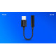 Adapter audio - USB-C Jack 3,5mm. AK-74
