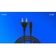 Kabel zasilający 2pin, 5m, CL-185