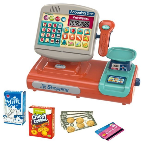 Kasa sklepowa dotykowa na baterie 