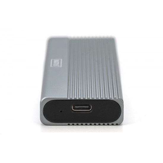 Obudowa USB 3.1 Typ C na dysk SSD M.2 NVMe 10 Gbps aluminiowa, beznarzędziowa