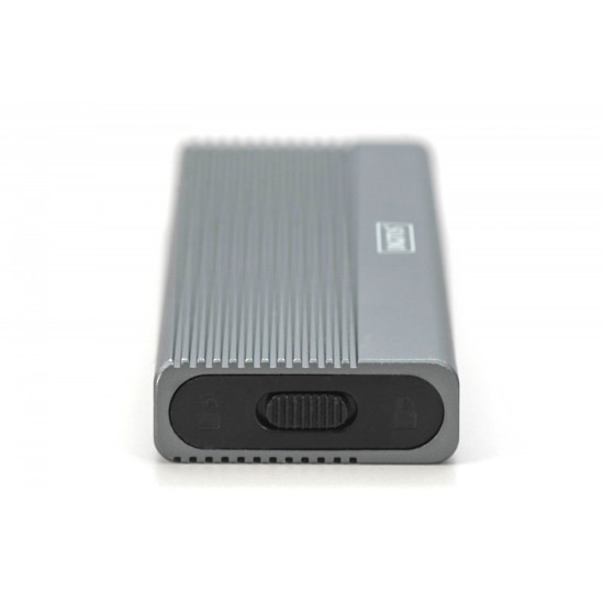 Obudowa USB 3.1 Typ C na dysk SSD M.2 NVMe 10 Gbps aluminiowa, beznarzędziowa