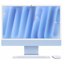 iMac 24 cale: M4 10/10, 16GB, 256GB SSD - Niebieski