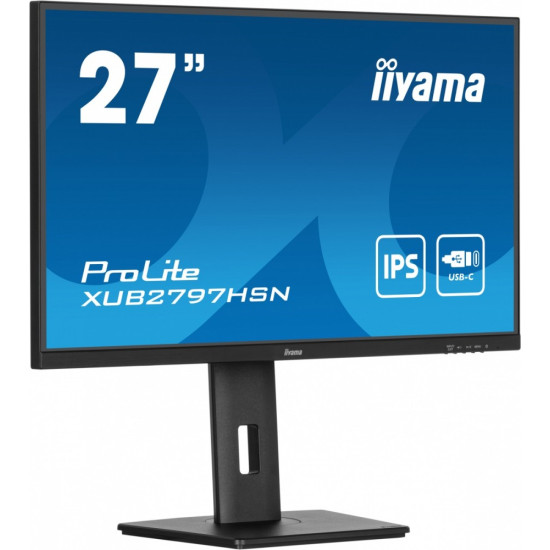 Monitor 27 cali XUB2797HSN-B2 IPS,FHD,USB-C Dock,HAS,300cd 