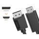 Kabel displayport HDMI 4k 1,5m 