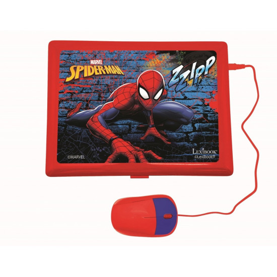 Laptop edukacyjny Spider-Man Trzyjęzyczny UA/ENG/PL 186 aktywności