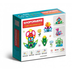 Klocki magnetyczne Twinkling garden 27 elementów