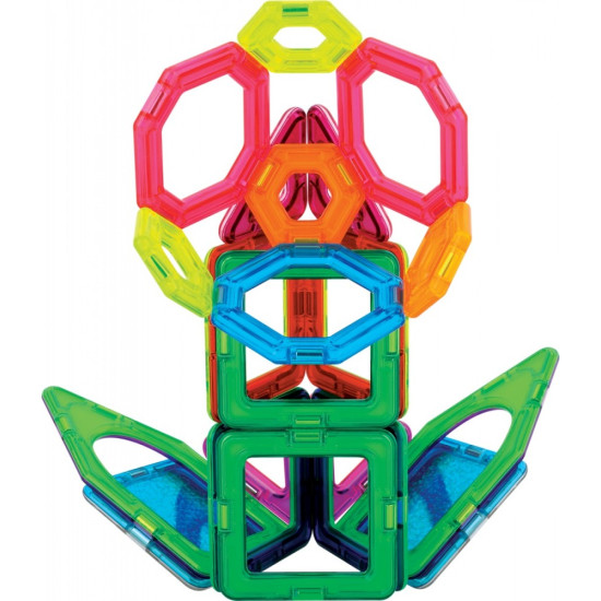 Klocki magnetyczne Twinkling garden 27 elementów