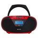 Boombox BBTU-400RD CD/MP3 