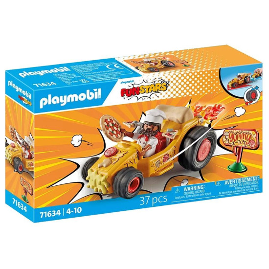 Zestaw z figurkami Funstars 71634 Racing: Pizza 