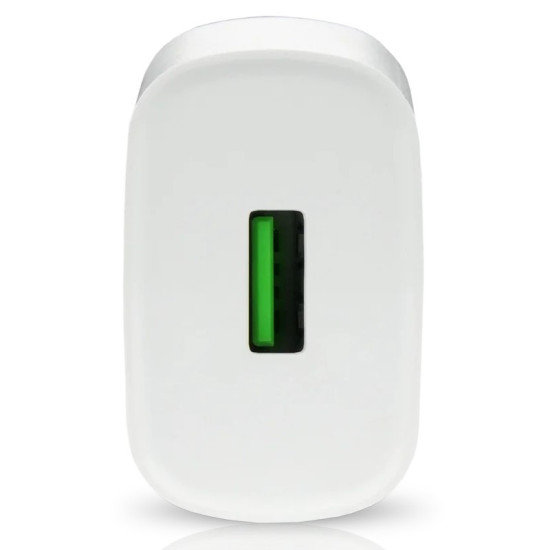 Ładowarka sieciowa 1X USB 18W QC3.0 Biała 