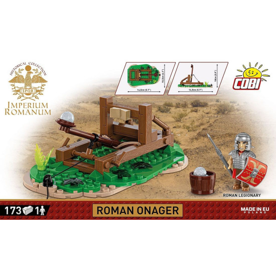 Klocki Imperium Romanum - Katapulta 173 klocki