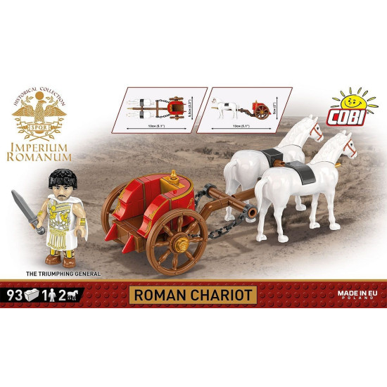 Klocki Imperium Romanum - Rydwan 93 klocki