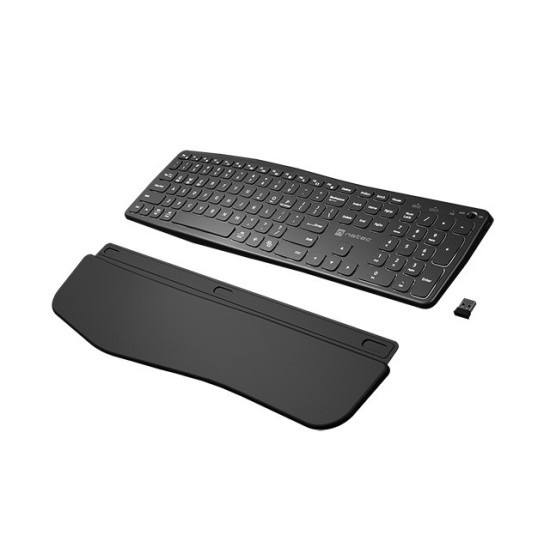 Klawiatura Porifera US bezprzewodowa Bluetooth + 2.4GHZ 