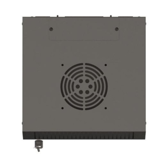 Szafa instalacyjna rack wisząca 10 cali 6U 300x300 czarna