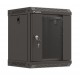 Szafa instalacyjna rack wisząca 10 cali 6U 300x300 czarna