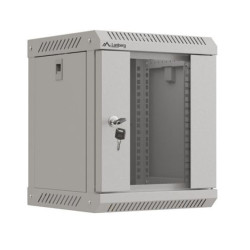Szafa instalacyjna rack wisząca 10 cali 6U 300x300 szara 