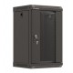 Szafa instalacyjna rack wisząca 10 cali 9U 300x300 czarna 