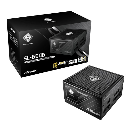 Zasilacz SL-650G 650W 80PLUS GOLD modularny