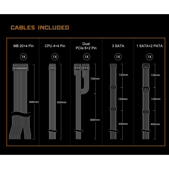 Zasilacz CL-650B 650W 80PLUS BRONZE