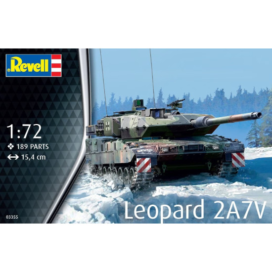 Model plastikowy Czołg Leopard 2A7V 1/72