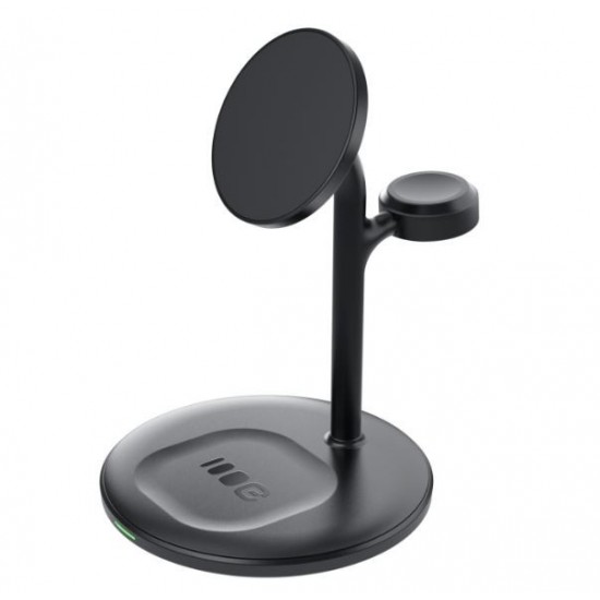 MagScape Ładowarka Indukcyjna 3w1 MagSafe magnetyczna Czarna 