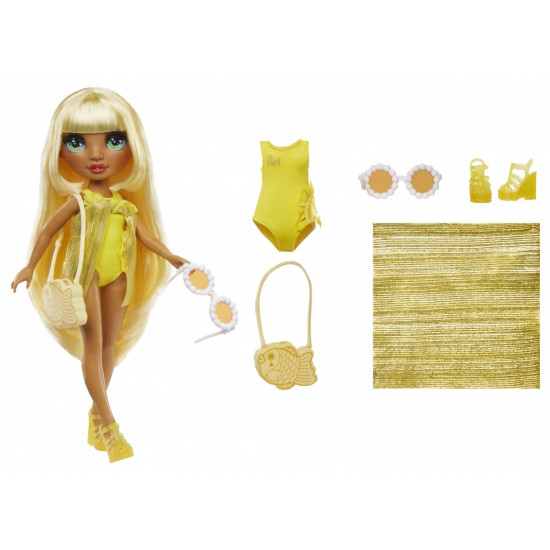 Lalka Rainbow High Swim Style Sunny Yellow 