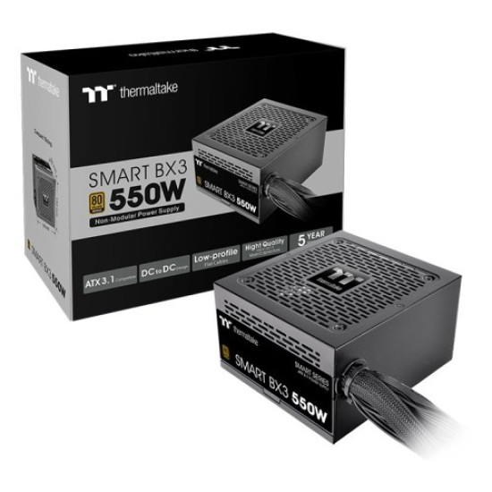 Zasilacz - Smart BX3 550W 80+Bronze ATX3.1 PCI-E 5.0 Single Rail DC-DC 