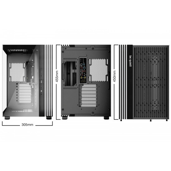 Obudowa Light Base 600 DX Black 