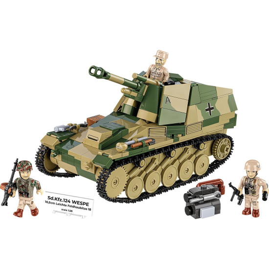 Klocki SD.KFZ.124 Wespe 860 klocków